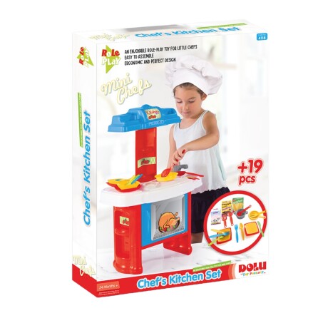 Set Dolu Cocina Chef con Accesorios 001