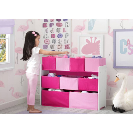 Organizador Wisly Rosado/Fucsia 9 contenedores