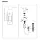 BIDET SPRINT CON TRANSFERENCIA NEGRO MATE NEGRO