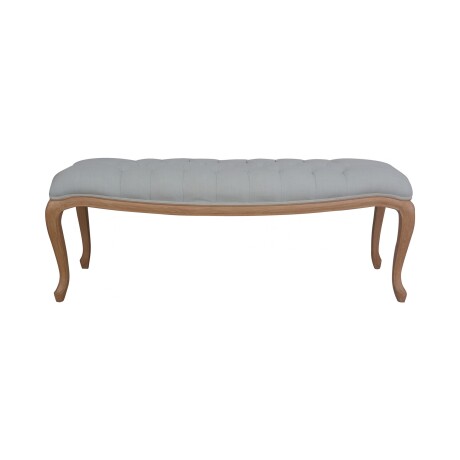PIE DE CAMA MADERA GRIS DOMINIQUE