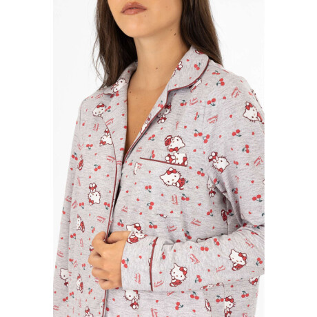 Pijama hello kitty peach americano Rojo