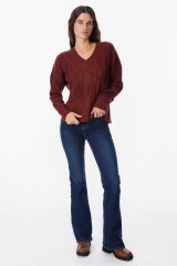 Sweater Corteza Bordeaux