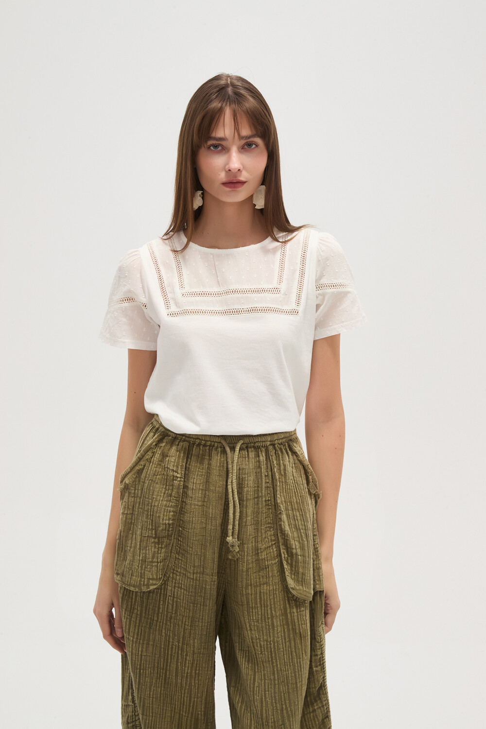 Remera Arboletes Marfil / Off White