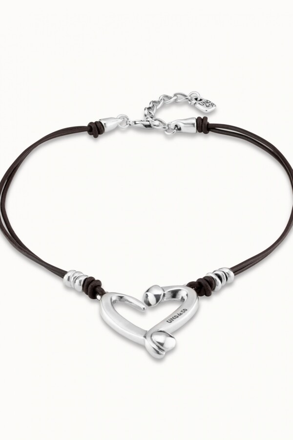 HEART PLATA / BLANCO