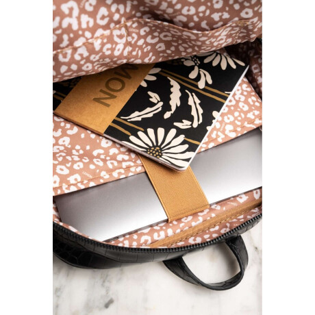 Mochila Maxi Croco Negro