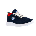 Championes Infantiles Nacional Run Basic Kids Azul Marino - Rojo