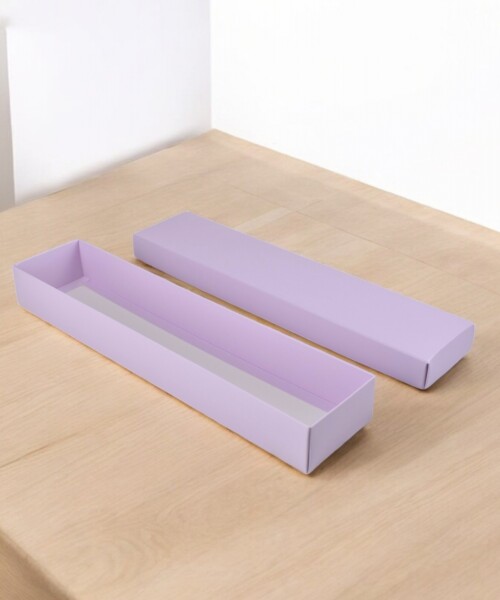 Caja eco 12 - 7x32x4 cm LILA