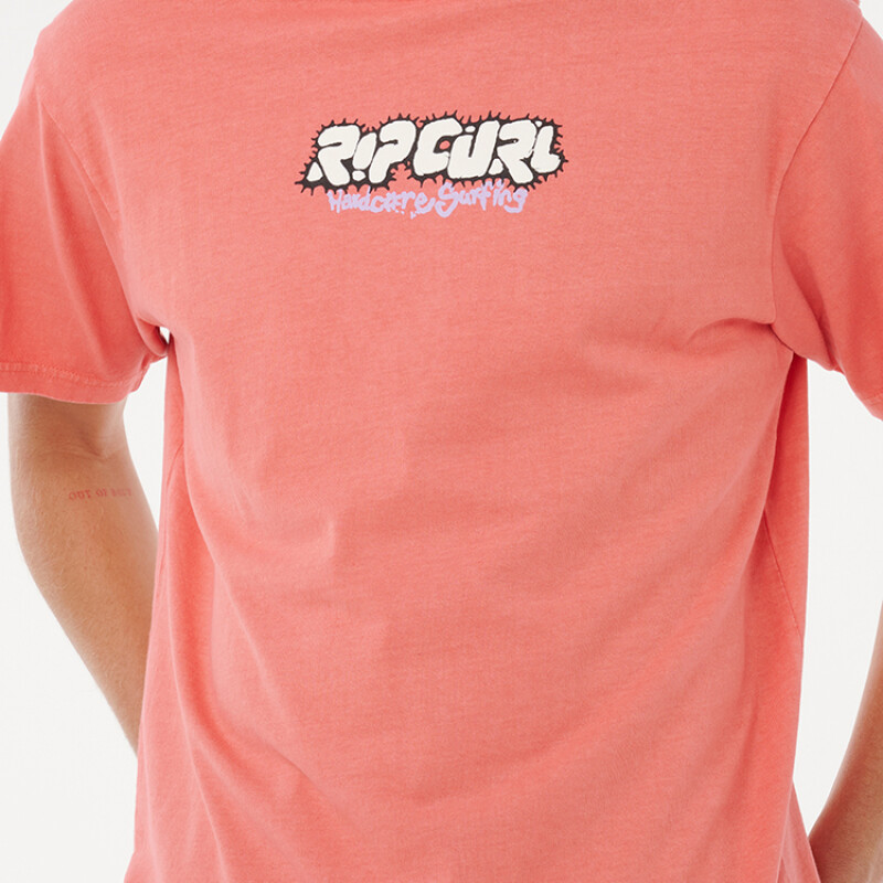 Remera Rip Curl Raw Energy Bubble Tee - Rosa Remera Rip Curl Raw Energy Bubble Tee - Rosa