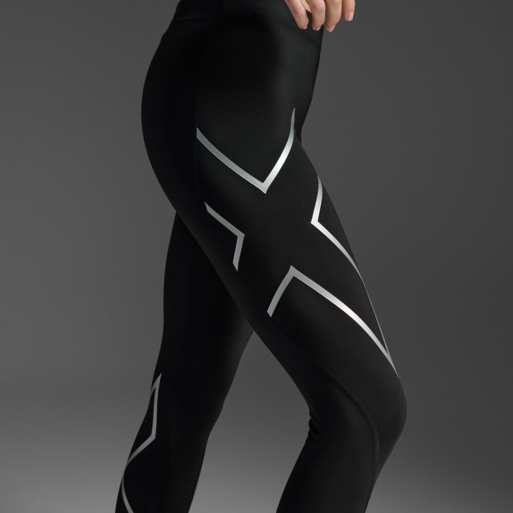 Core Compression Tights - Mujer Black/silver