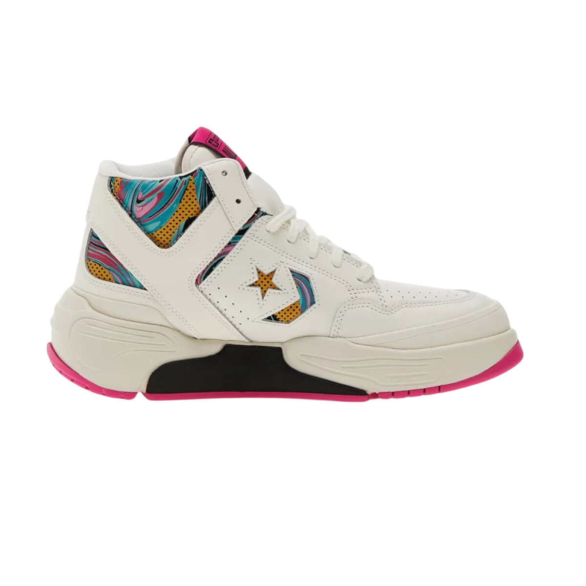 CONVERSE WEAPON CX MID - White/pink 