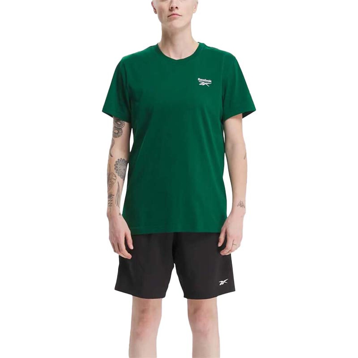 Remera Reebok Identity Small Logo Tee - Verde 