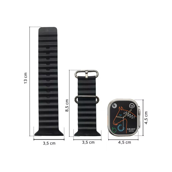 Smartwatch Ultra Vidvie Sw1606 1.96" NARANJA
