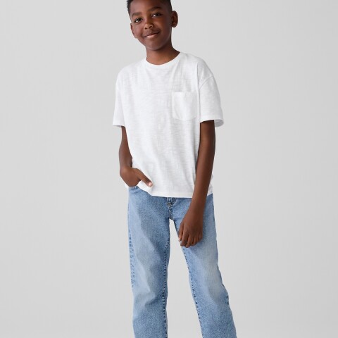 V-STRAIGHT OPP DNM LIGHT WASH