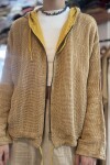 Campera agua reversible Mostaza