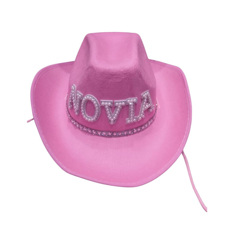 Sombrero Cowboy NOVIA ROSA