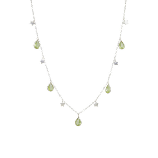 Cadena Karvik Peridoto Plata 925 0