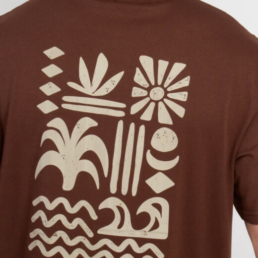 Remera Oneill Glyphs - Marrón Remera Oneill Glyphs - Marrón