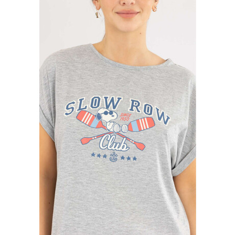 Slow Row Dress Gris