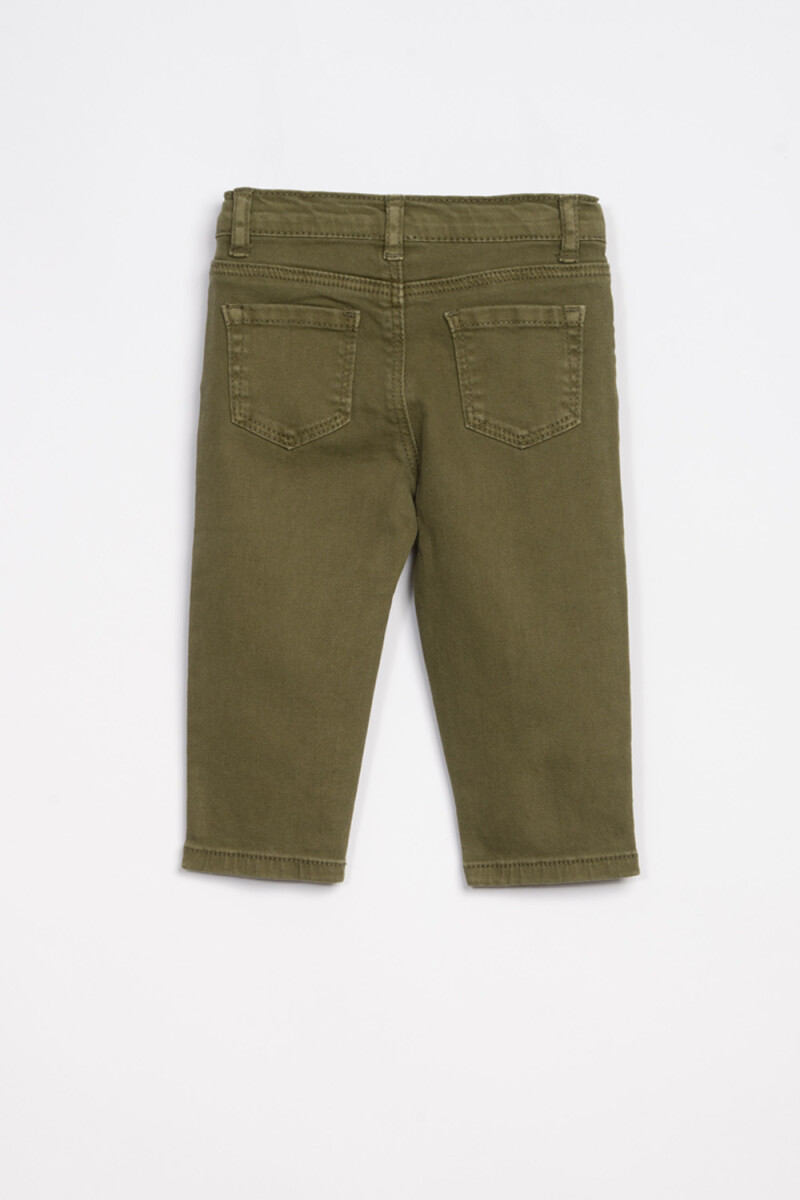 Pantalón skinny Verde