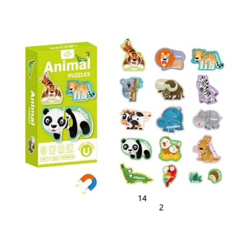 Puzzle Magnetico Animales