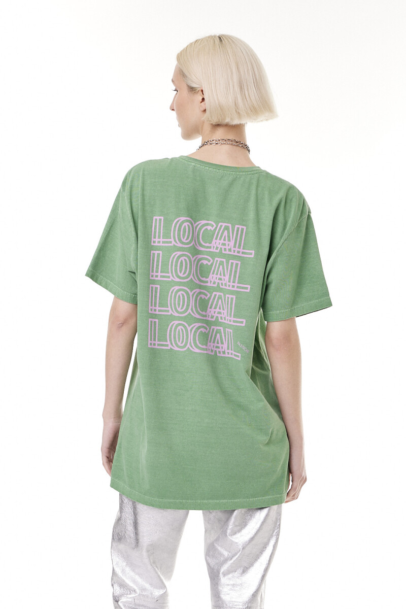T-shirt Local Verde