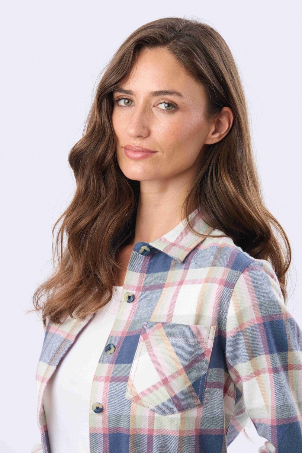 CAMISA VIYELA CUADROS Verde