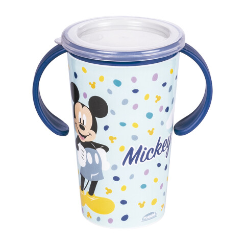 Vaso Plástico Mágico Mickey con Asas 280 ml U