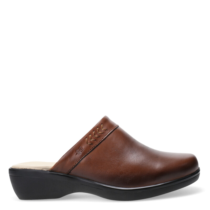 Zuecos de Mujer Lombardino Poly Marrón Whisky