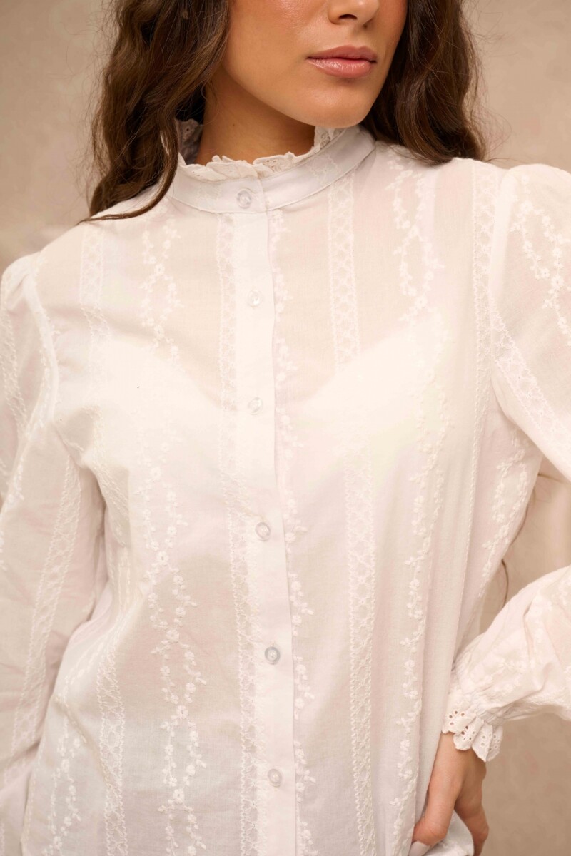 CAMISA ISMA BLANCA CAMISA ISMA BLANCA