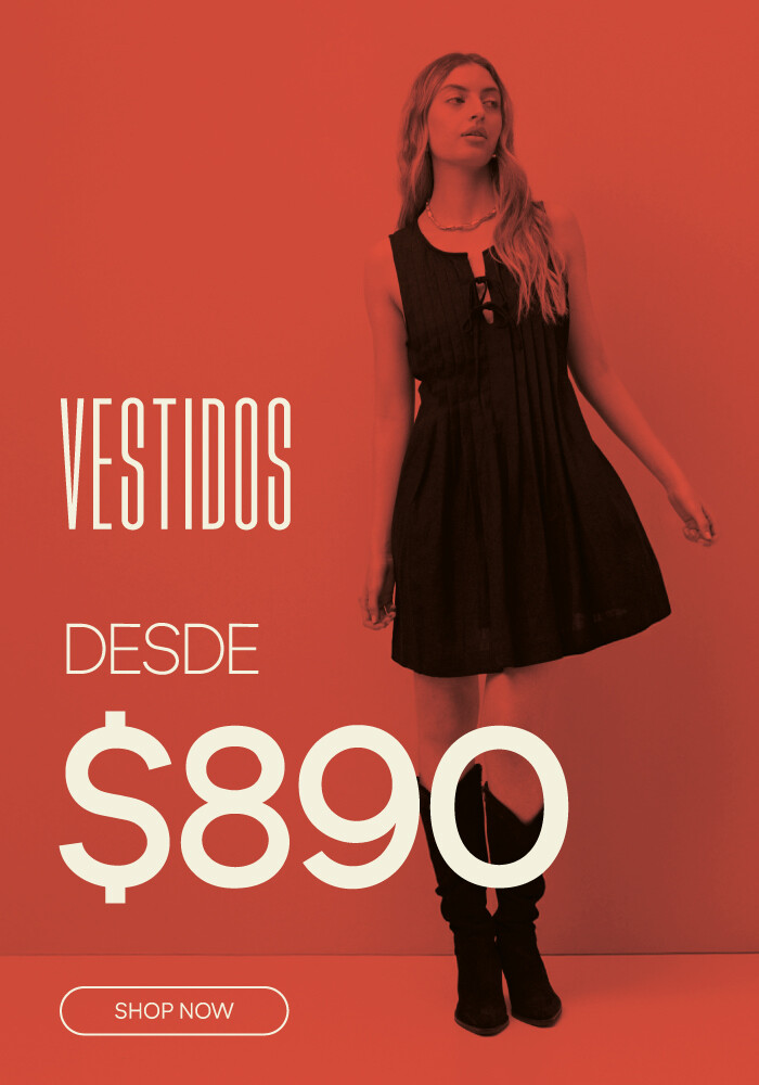 Vestidos desde $890