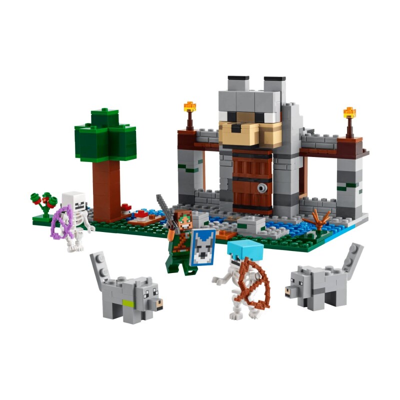Lego Minecraft La Fortaleza-Lobo Lego Minecraft La Fortaleza-Lobo