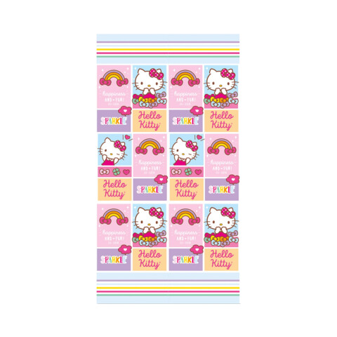 Acolchado Infantil Hello Kitty 1 Plaza 100% Microfibra U