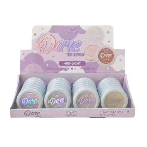 SAS Iluminador en polvo tonos claros Sas Iluminador En Polvo Tonos Claros