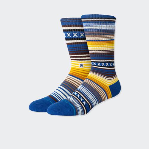 Medias Stance Current Azul