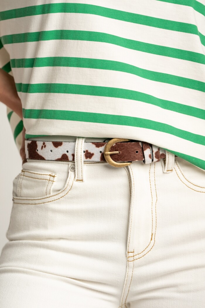 Cinto Vaca Marron