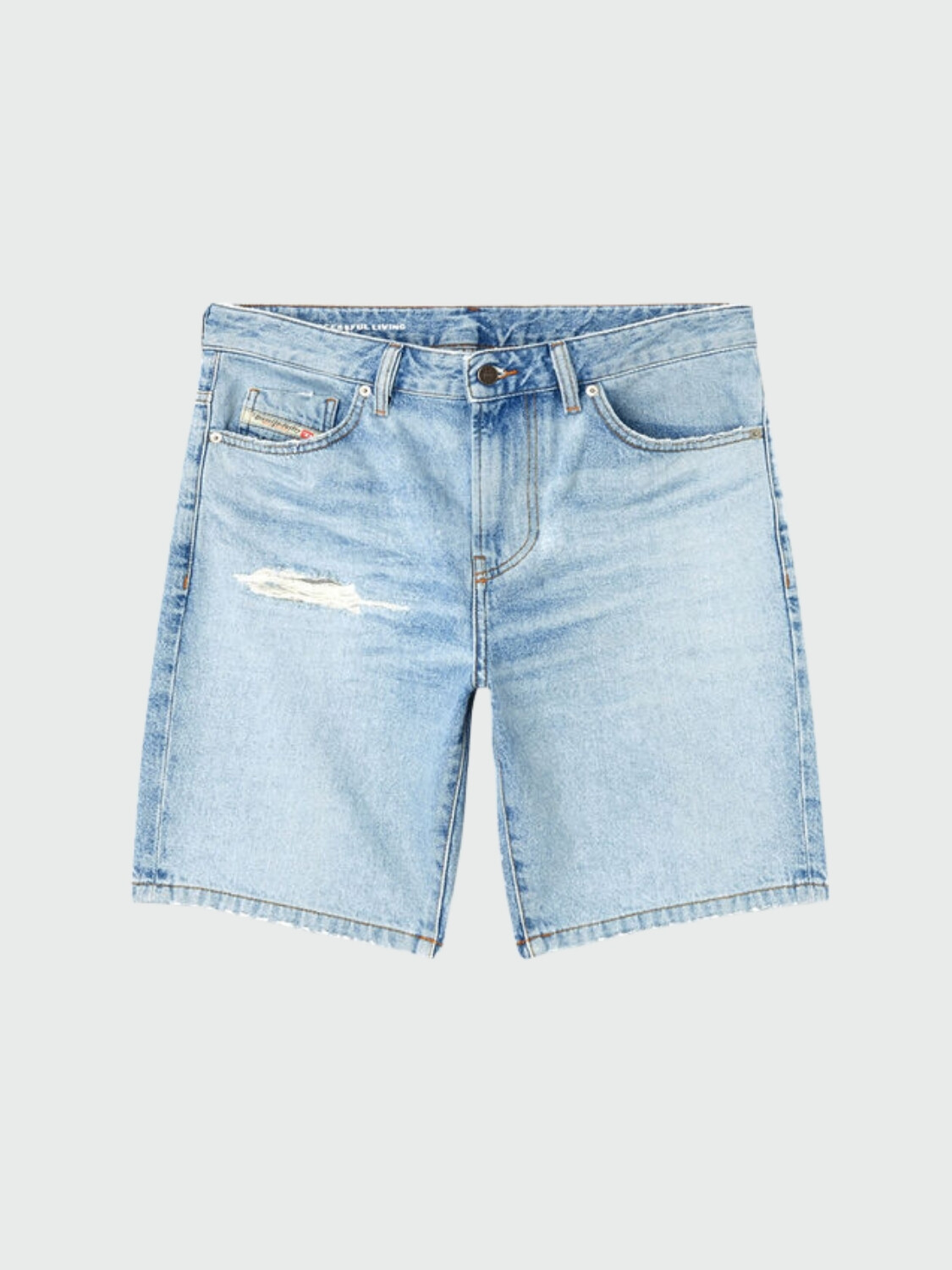 DIESEL - Short D-Fin Blanco
