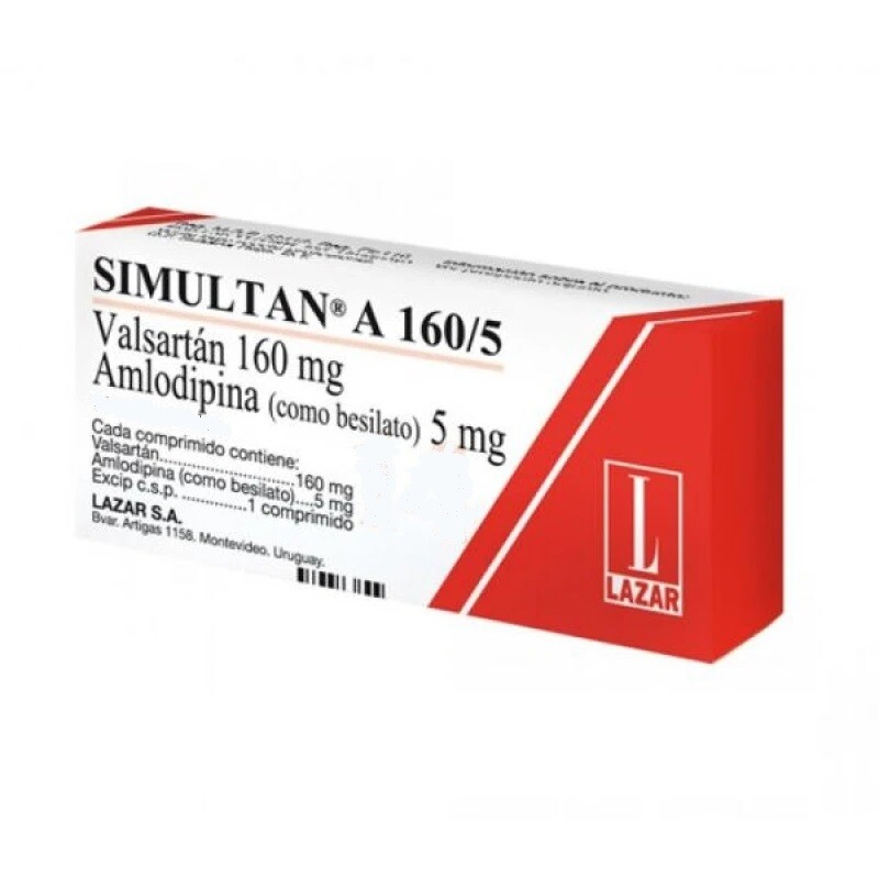 Simultan A 160 Mg./5 Mg. 28 Comp. Simultan A 160 Mg./5 Mg. 28 Comp.