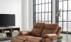 Sillón Recliner Apollo - 2 Cuerpos Marrón Marrón