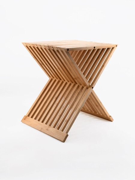 MESA AUXILIAR PLEGABLE MARRON