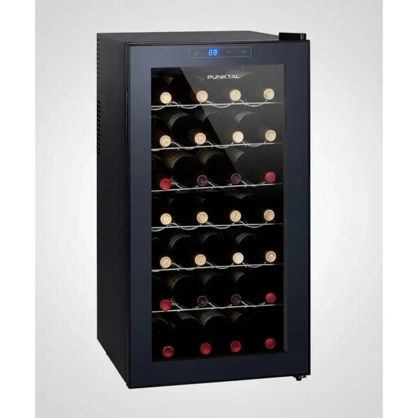Enfriadora Cava De Vinos Punktal 28 Botellas ENFRIADORA DE VINOS PUNKTAL PK-LT28