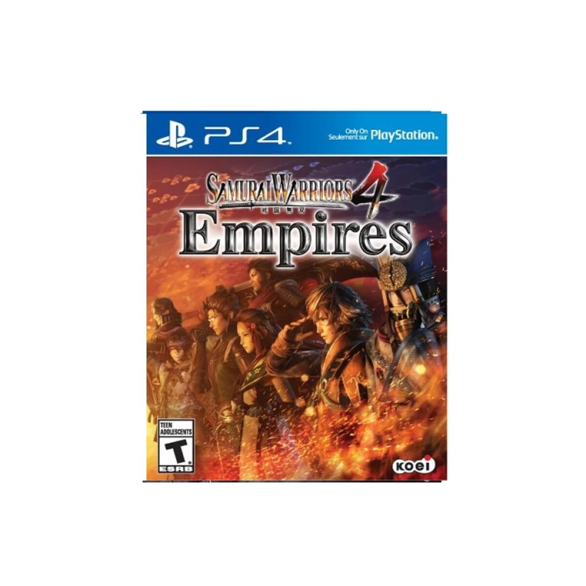 PS4 SAMURAI WARRIORS 4 EMPIRES 