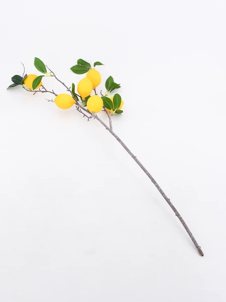 RAMA DECORATIVA LIMONES AMARILLO
