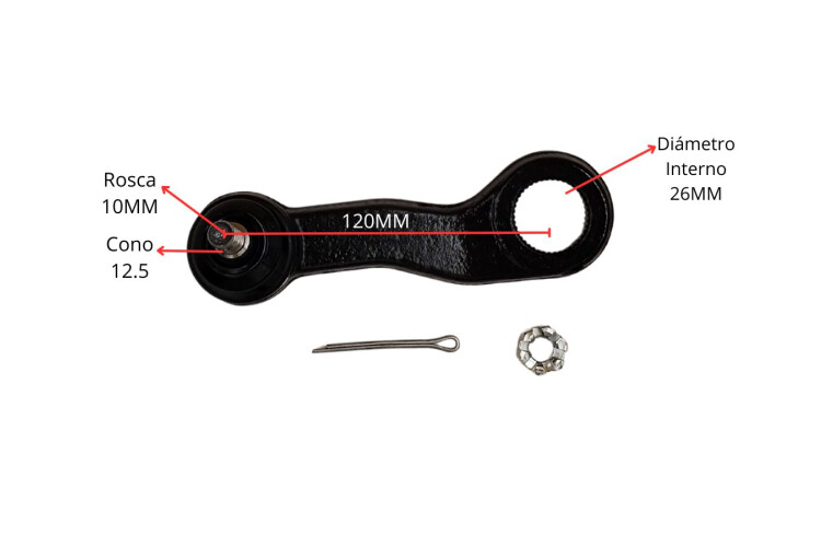 Brazo Pitman Mitsubishi L200 93-95 Brazo Pitman Mitsubishi L200 93-95