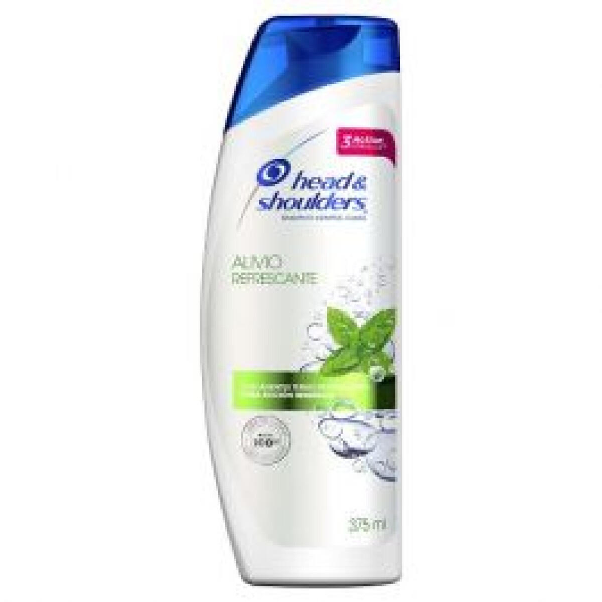 Shampoo Head & Shoulders Alivio Instantáneo 375ml – Prevención de Caspa y Picazón
