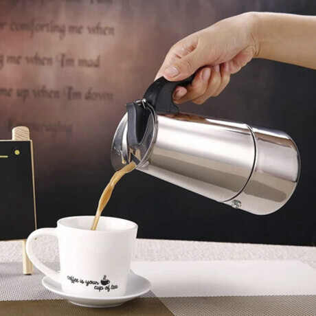 Cafetera Italiana en Acero Inoxidable de 330 ml Selecta Cafetera Italiana en Acero Inoxidable de 330 ml Selecta