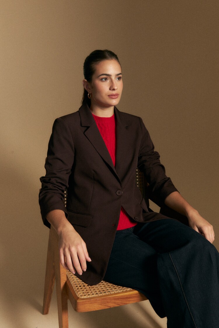 BLAZER SEGO Chocolate