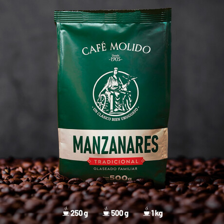 Café Glaseado Molido Manzanares Tradicional 500GR 001