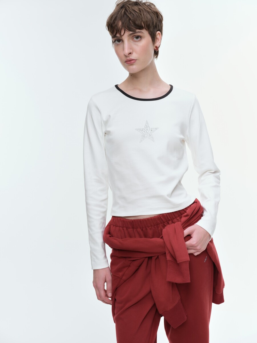 Remera Estrella - Blanco 