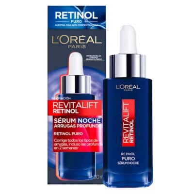 Sérum L'Oréal París Revitalift Noche Retinol Puro 30 ML Sérum L'Oréal París Revitalift Noche Retinol Puro 30 ML