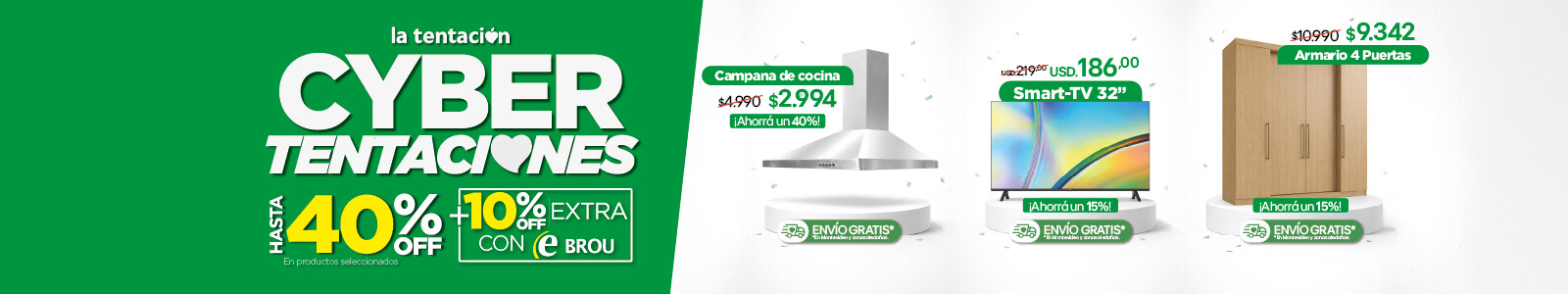 Cybertentaciones: ofertas CyberFEST hasta el 12 de marzo